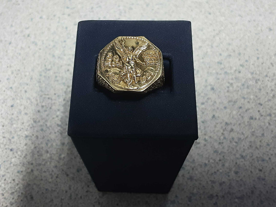 Men's Ring - Yellow Gold 10k (.417) 4.8 grams Size 10