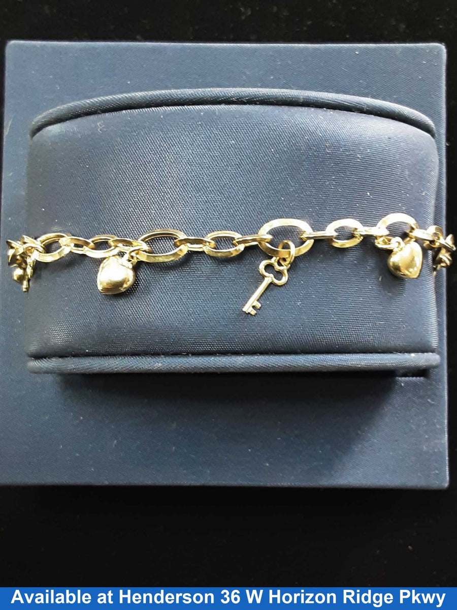 Bead Bracelet - Yellow Gold 18k (.750) 5.6 grams 7 inch