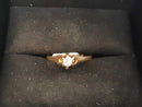 Women's Ring - Solitaire - Yellow Gold 14k (.585) 1.6 grams Size 7