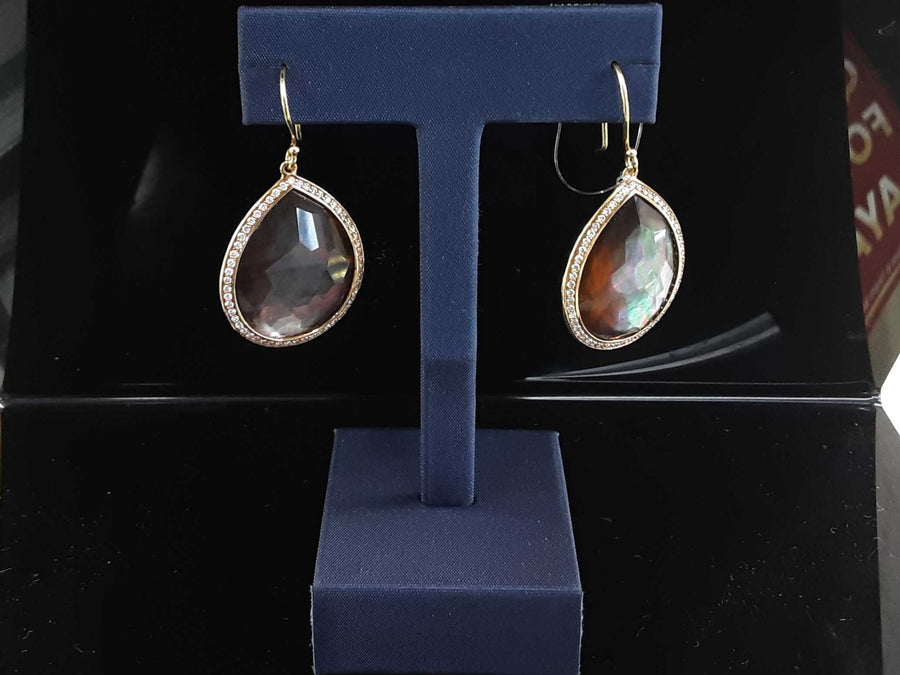 Earrings - Yellow Gold 18k (.750) 13.2 grams