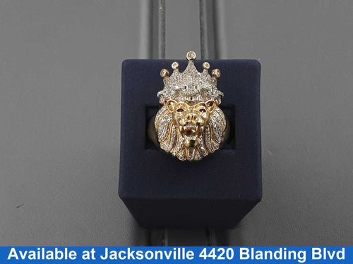 Men's Ring - Yellow Gold 10k (.417) 10.4 grams Size 12