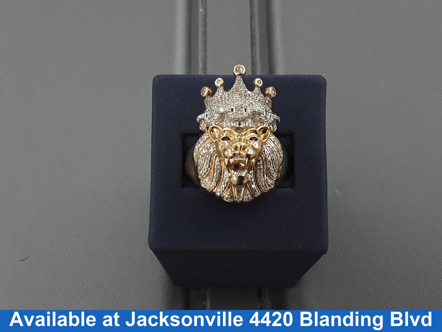 Men's Ring - Yellow Gold 10k (.417) 10.4 grams Size 12