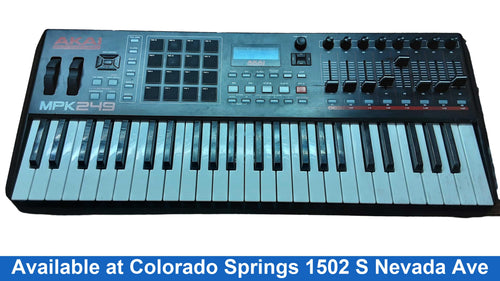Akai Mpk249 Black Midi Keyboard Controller