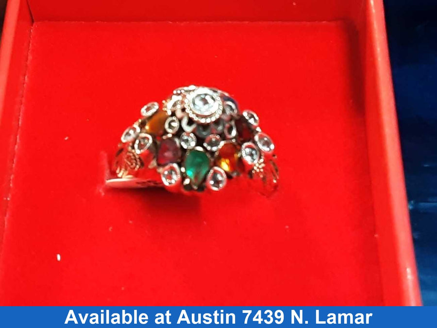 Women's Ring - Yellow Gold 10k (.417) 3.8 grams Size 6.5