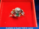Women's Ring - Yellow Gold 10k (.417) 3.8 grams Size 6.5