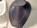 Figaro Chain - Yellow Gold 14k (.585) 3.6 grams 16 inch