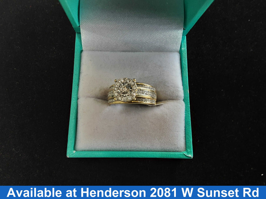 Women's Ring - Yellow Gold 14k (.585) 3.7 grams Size 6