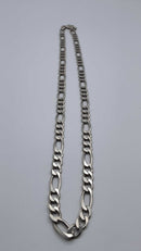 Figaro Chain - Silver 33.5 grams 20 inch