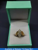 Women's Ring - Yellow Gold 14k (.585) 4 grams Size 6.5