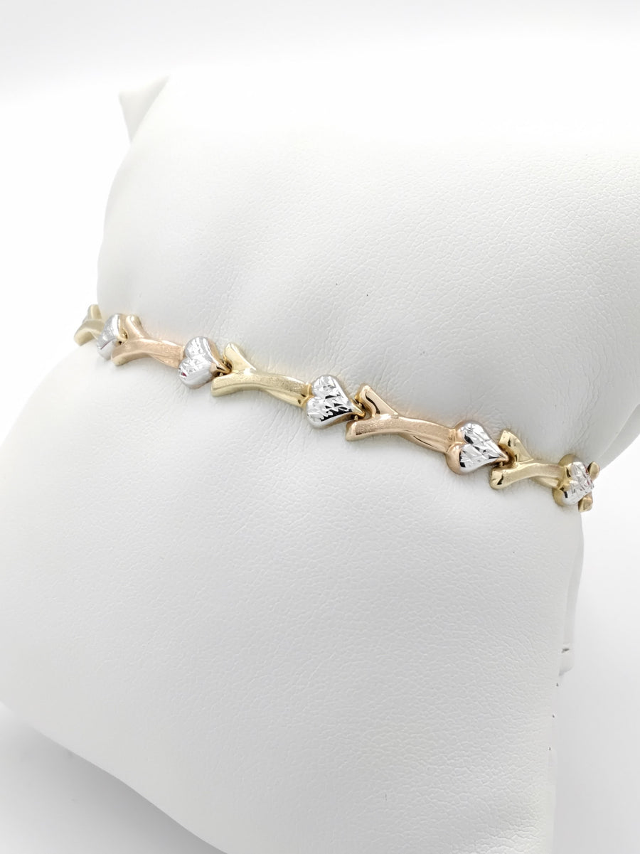 Bracelet - Yellow Gold 14k (.585) 4.2 grams 8 inch