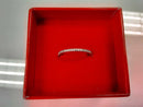 Ring - Wedding Band - White Gold 14k (.585) 1.3 grams Size 6