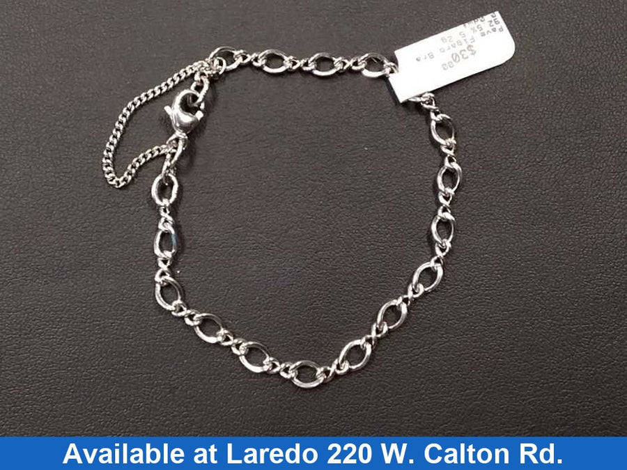 Bracelet - Silver 5.2 grams 6 inch