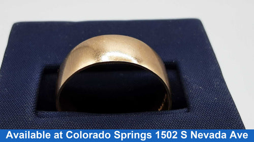 Ring - Wedding Band - Yellow Gold 14k (.585) 4.7 grams Size 10