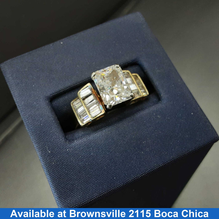 Women's Ring - Yellow Gold 10k (.417) 4.5 grams Size 9