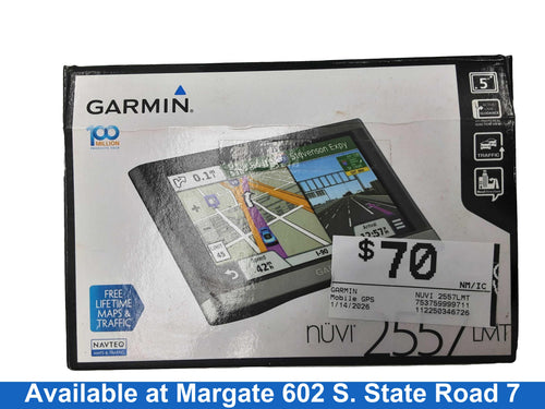 Garmin Nuvi 2557lmt Black