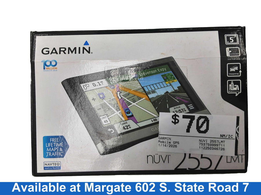 Garmin Nuvi 2557lmt Black