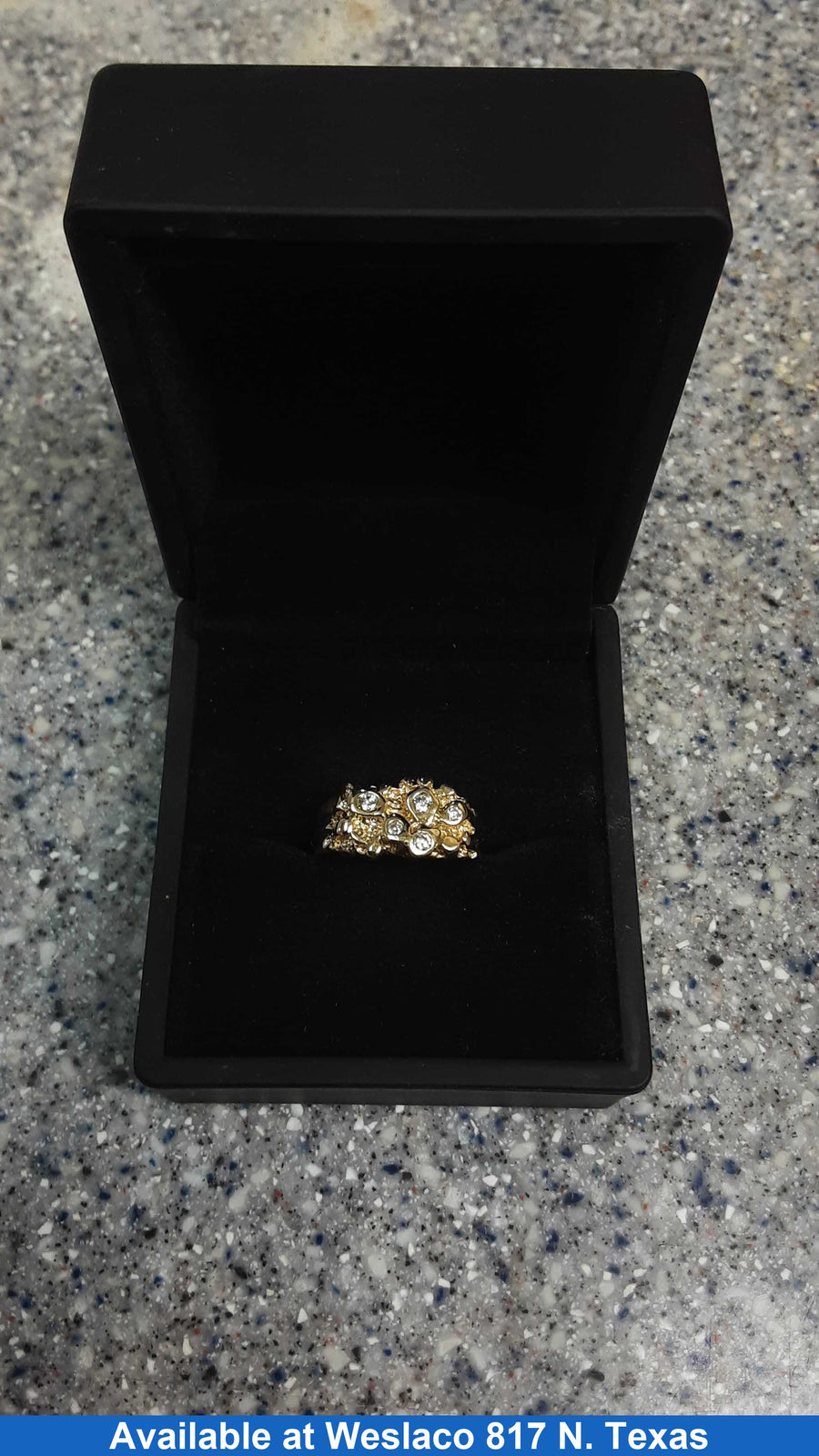 Men's Ring - Yellow Gold 14k (.585) 5.3 grams Size 7