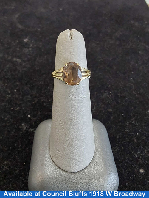 Women's Ring - Yellow Gold 14k (.585) 2.4 grams Size 5