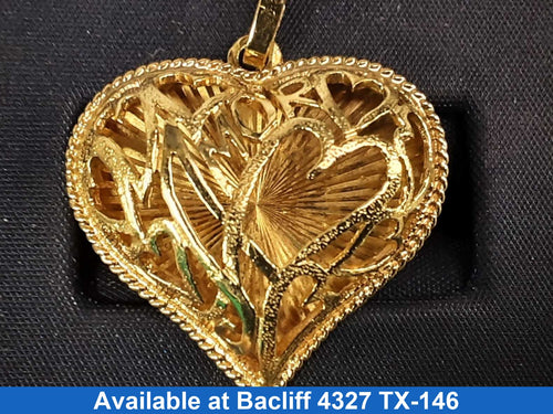 Pendant - Yellow Gold 14k (.585) 4.1 grams