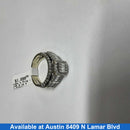 Women's Ring - White Gold 14k (.585) 8.1 grams Size 6.5