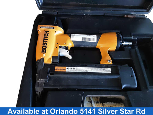 Bostitch 124497 Yellow Pneumatic Flooring Nailer