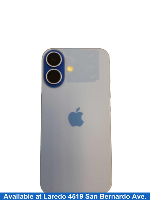 Apple A3081__iphone 16 128 Gb Blue Smart Phone