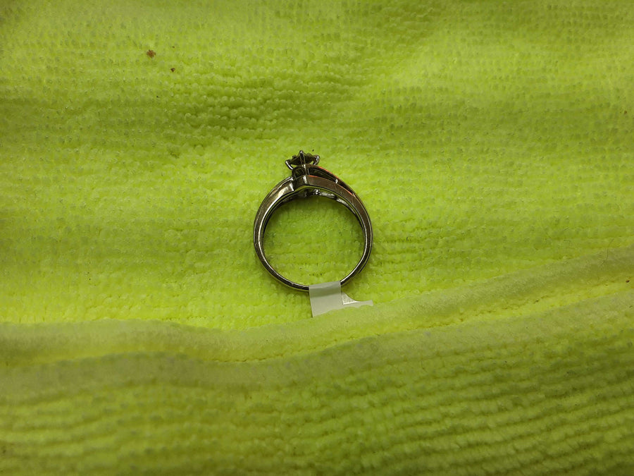 Women's Ring - Anniversary - White Gold 10k (.417) 2.8 grams Size 6.5