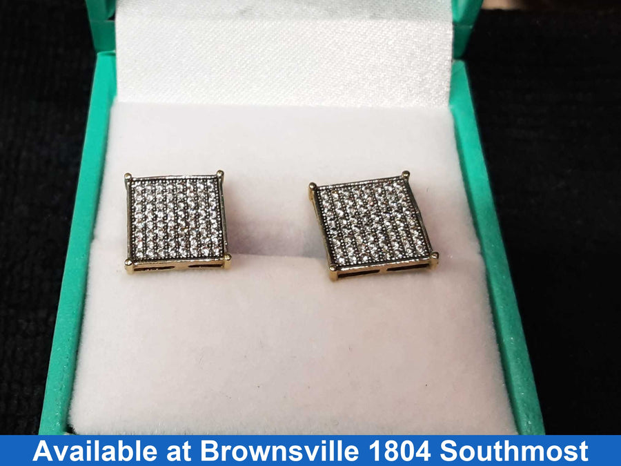 Earrings - Yellow Gold 10k (.417) 2.2 grams