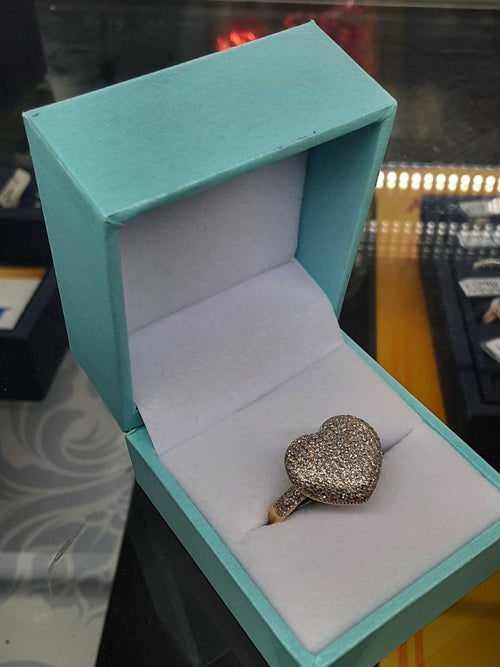 Women's Ring - Yellow Gold 10k (.417) 3.6 grams Size 20