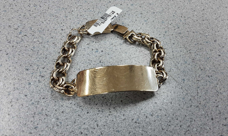 ID Bracelet - Yellow Gold 10k (.417) 20.3 grams 7 inch