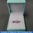 Women's Ring - Solitaire - White Gold 10k (.417) 2.2 grams Size 7.5