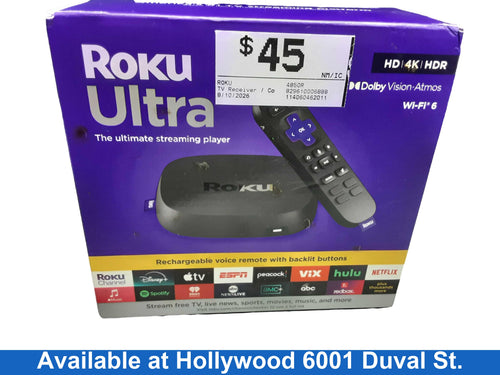 Roku 4850r Black TV Receivers & Converter