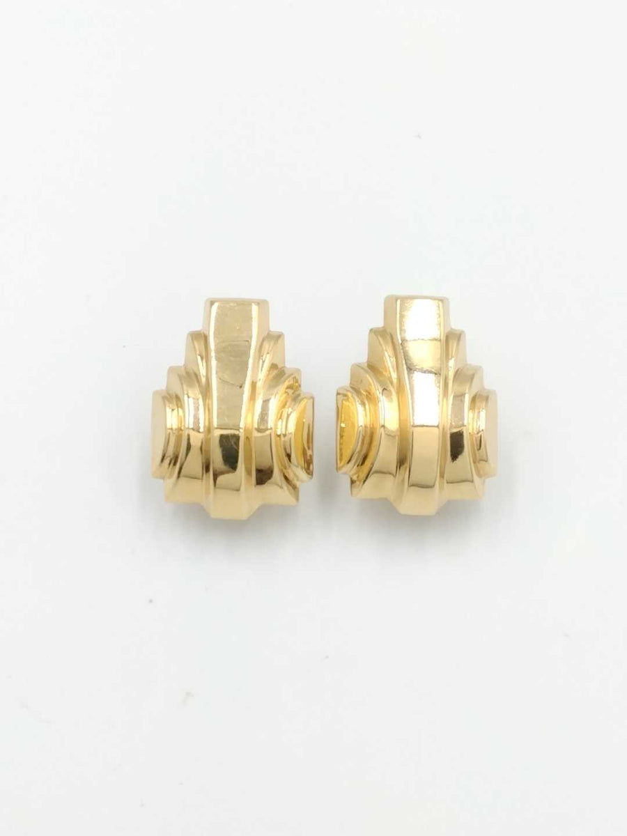 Earrings - Yellow Gold 14k (.585) 6.2 grams