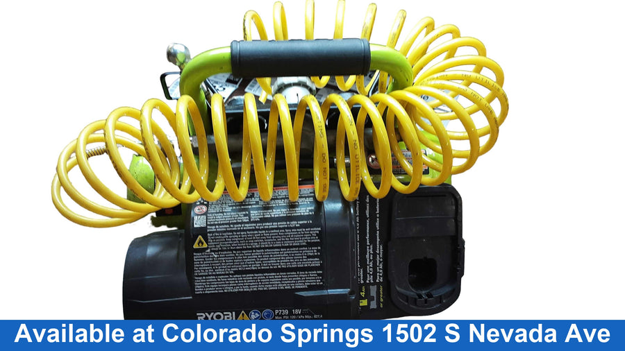 Ryobi P739 Green Electric Compressor