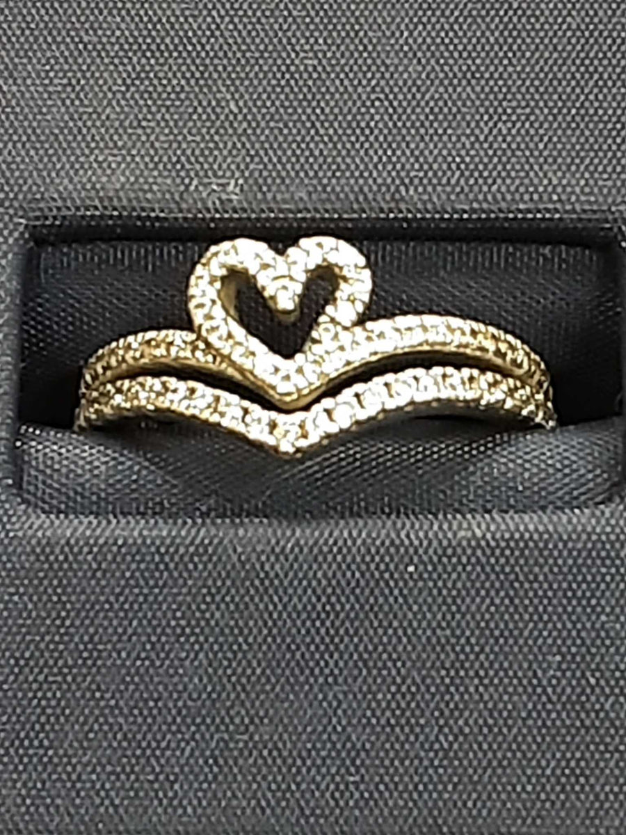 Women's Ring - Silver 3 grams Size 7.5