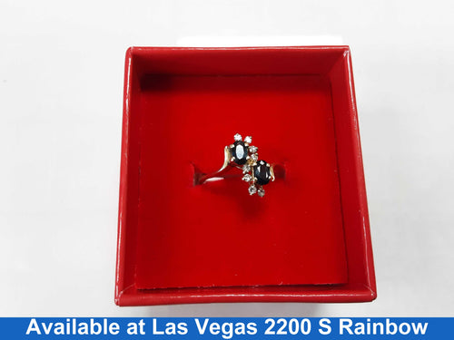 Women's Ring - Yellow Gold 14k (.585) 2.3 grams Size 20