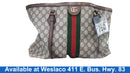 Gucci Gg Supreme Brown Purse / Handbag