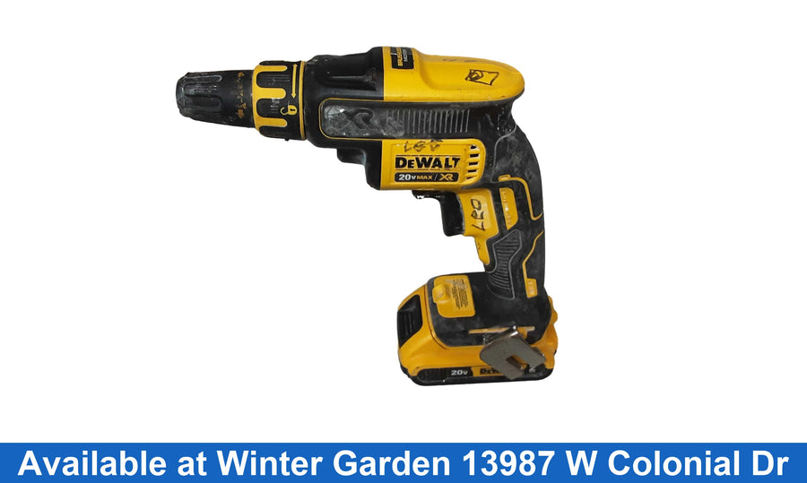 Dewalt Dcf620 Yellow Cordless Screw Gun