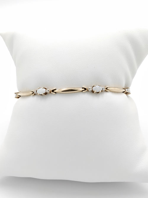 Bracelet - Yellow Gold 10k (.417) 4.2 grams 7 inch