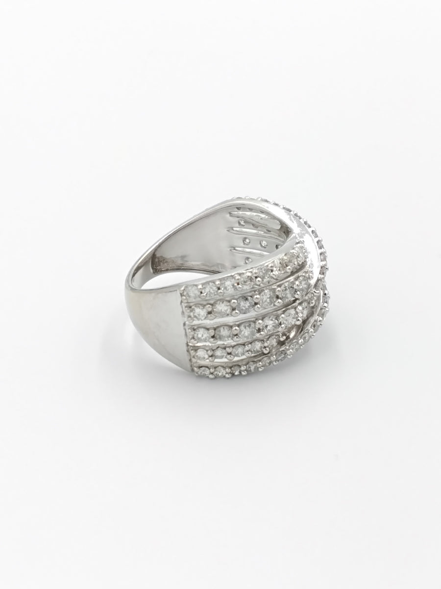 Women's Ring - White Gold 14k (.585) 5.8 grams Size 7