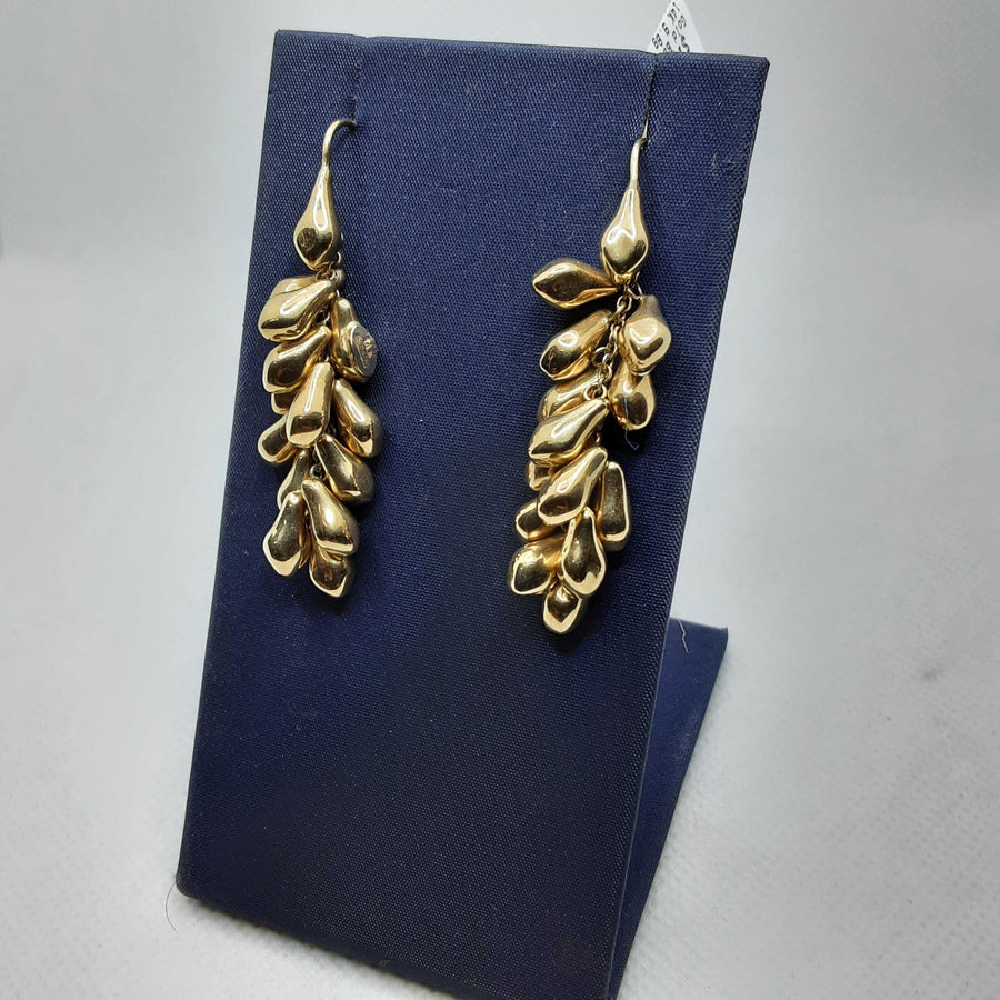 Gold Ball Earrings - Yellow Gold 14k (.585) 9.8 grams