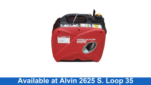 Predator 2000 Red Generator