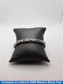 Bracelet - White Gold 10k (.417) 14.5 grams 7 inch