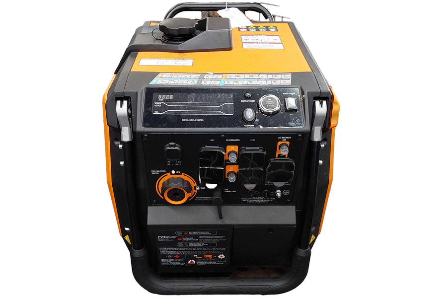 Generac Iq3600df Orange Generator