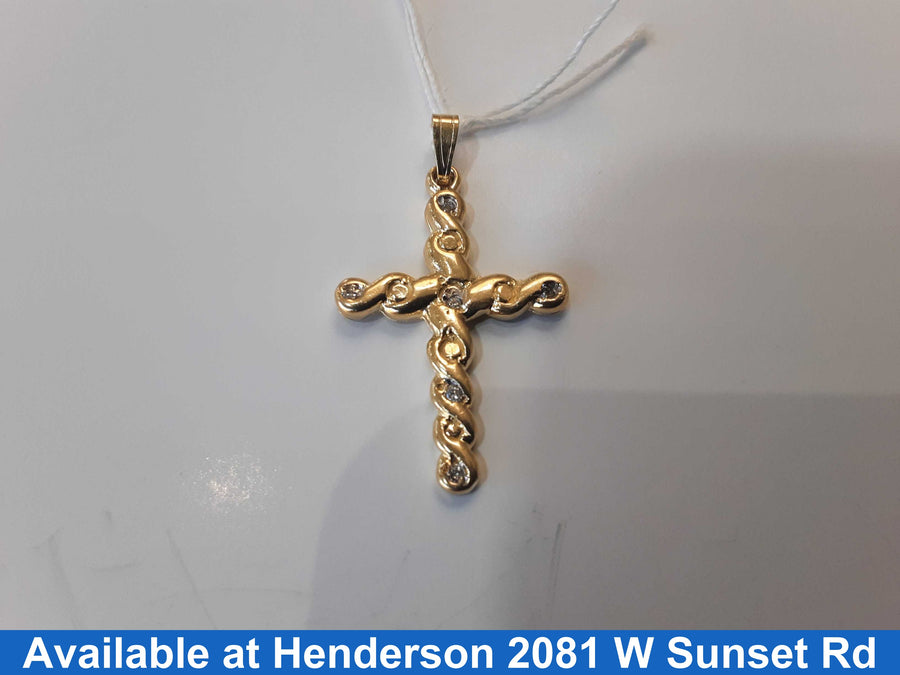 Religious Pendant - Yellow Gold 14k (.585) 2.6 grams