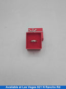 Ring - Wedding Band - White Gold 14k (.585) 4.5 grams Size 20