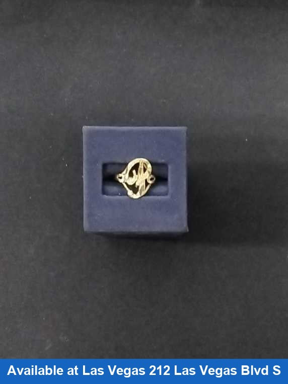Women's Ring - Yellow Gold 10k (.417) 1.3 grams Size 20