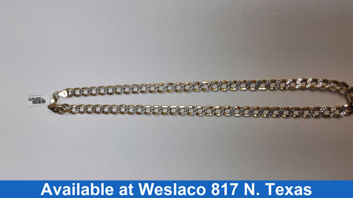 Cuban Link Chain - Yellow Gold 10k (.417) 29.4 grams 22 inch