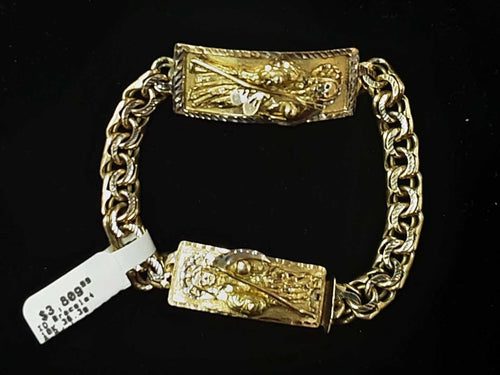 ID Bracelet - Yellow Gold 10k (.417) 36.3 grams 7 inch