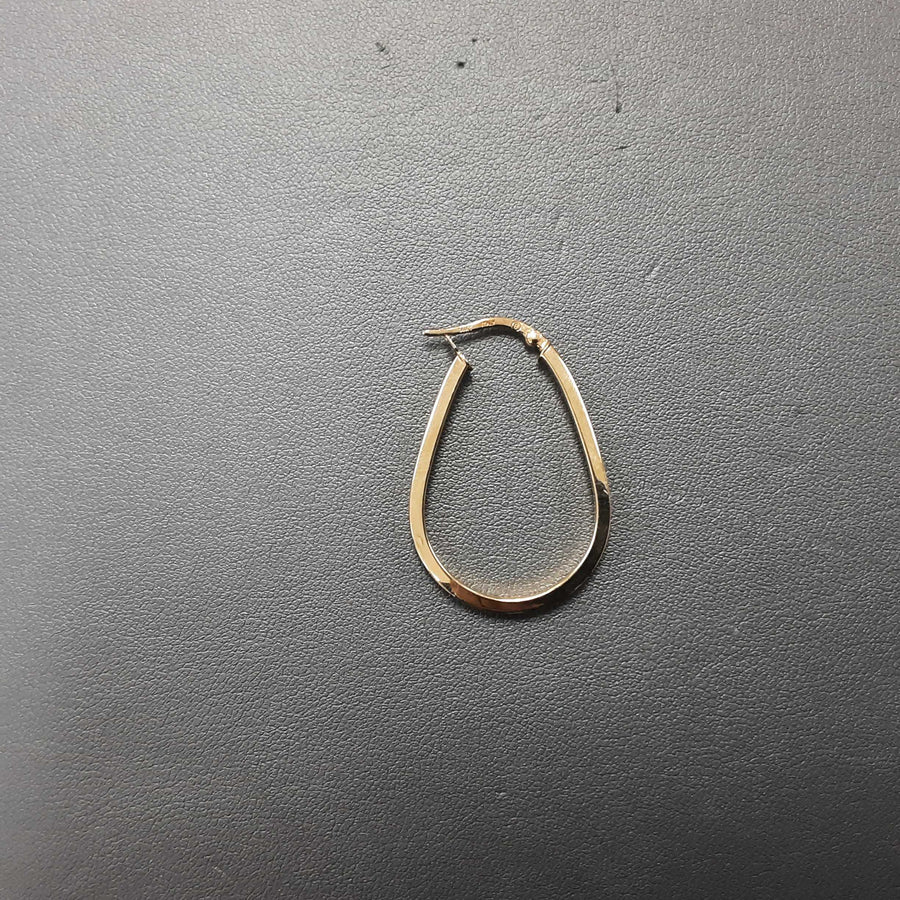 Hoop Earrings - Yellow Gold 14k (.585) 1.7 grams